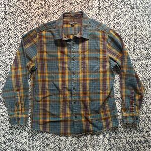 New Men’s Large Eddie Bauer Plaid Button-Down Shirt